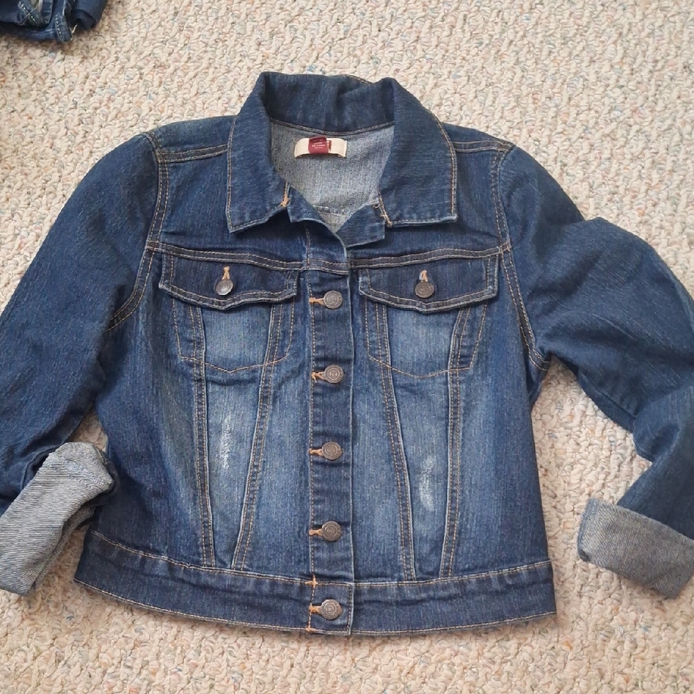 🤫2 For $10 LEI Classic Blue Denim Jacket for Kids